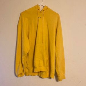 Yellow Nike Pullover Sweater
